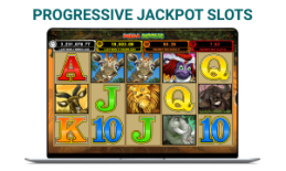 Progressive slots screenshot