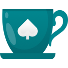 cup with ace symbol