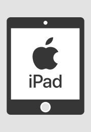 iPad with Apple logo