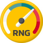 Gauge meter with RNG sign