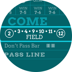 Field bet - online craps