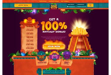 Aztec Wins casino - home page