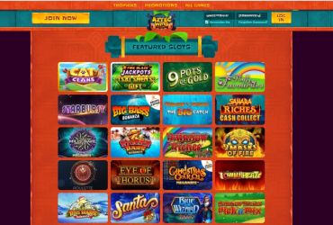 Aztec Wins casino - games