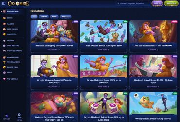 Casombie casino - promotions