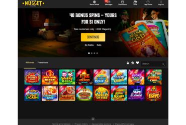 Lucky Nugget - main page