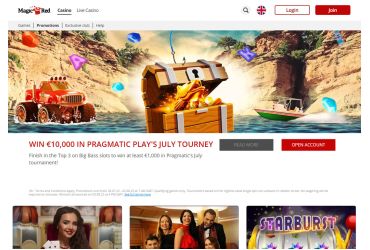 MagicRed casino – promotions