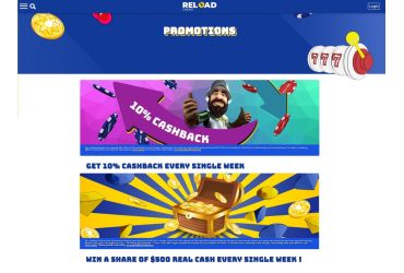 Reload Casino - promotions