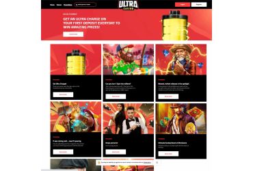 Ultra casino - promotions