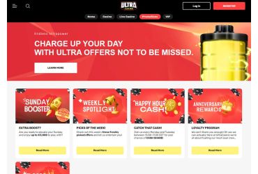 Ultra casino promotions