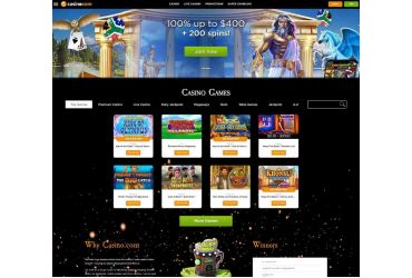 Casino.com - home page