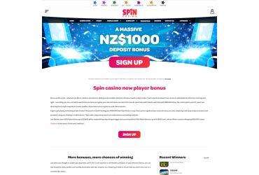 spin casino - promotions