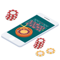 Online roulette table