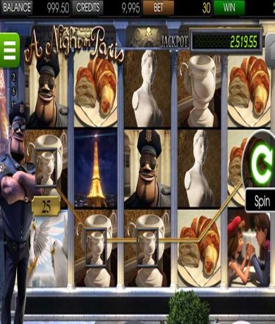 Play in A Night in Paris slot online from Betsoft for free now | NZ-casino.online