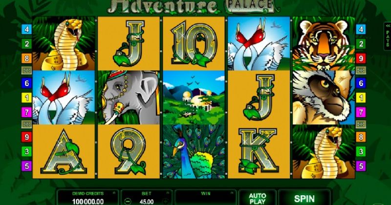 Play in Adventure Palace slot online from Microgaming for free now | NZ-casino.online