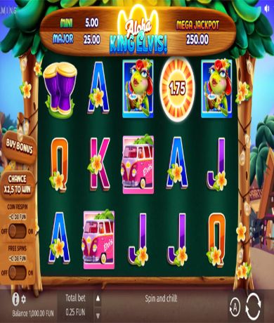 Play in Aloha King Elvis Slot Online from BGaming for free now | NZ-casino.online