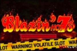 Blazin' Hot 7s New Zeland casino slot logo