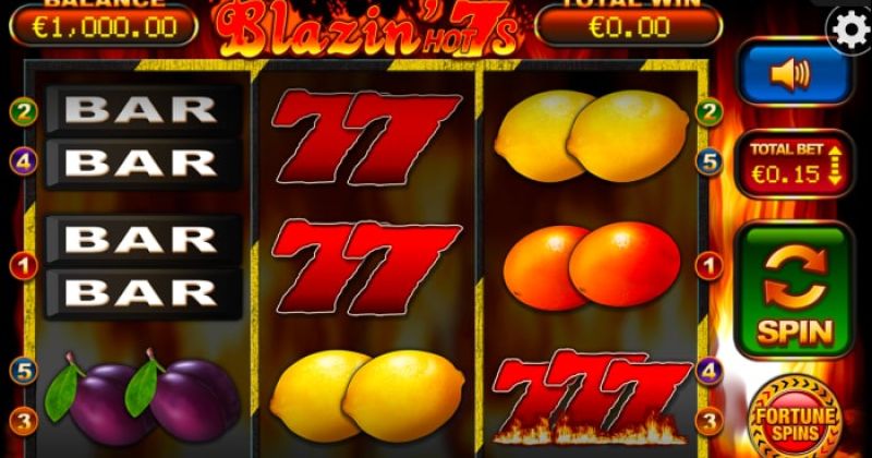 Play in Blazin' Hot 7s Slot Online by Betdigital for free now | NZ-casino.online