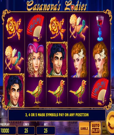 Play in Casanova’s Ladies Slot Online from Amatic for free now | NZ-casino.online