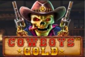 Cowboys Gold slot logo New Zeland casino