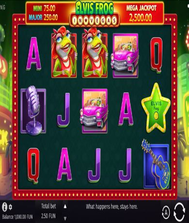 Play in Elvis Frog in Vegas Slot Online from BGaming for free now | NZ-casino.online