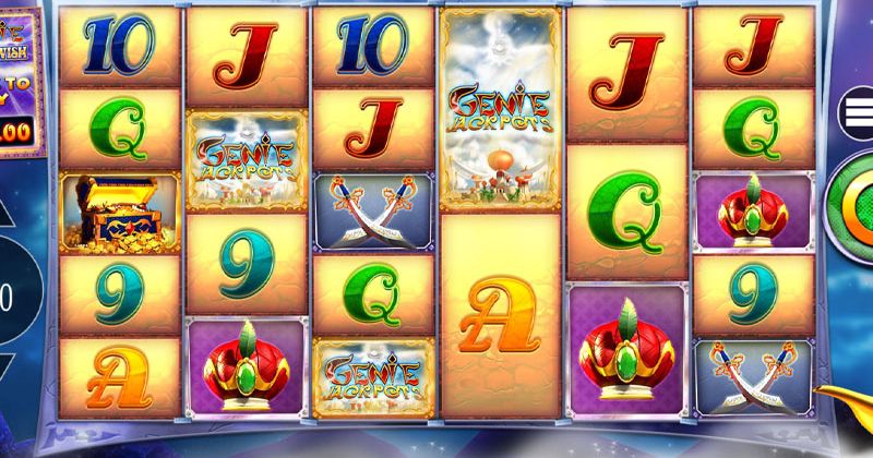 Play in Genie Jackpots Slot Online from Blueprint Gaming for free now | NZ-casino.online