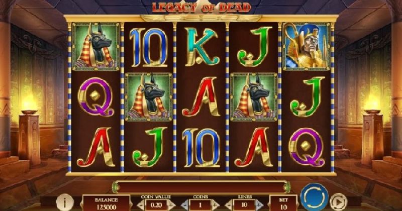 Play in Legacy of Dead slot online from Play'n GO for free now | NZ-casino.online
