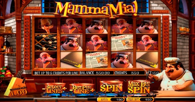 Play in Mamma Mia slot online from Betsoft for free now | NZ-casino.online