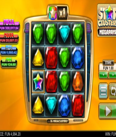 Play in Star Clusters Megapays Slot Online from Big Time Gaming for free now | NZ-casino.online