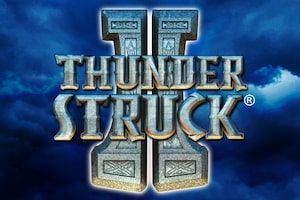 Thundestruck 2 slot logo by Games Global
