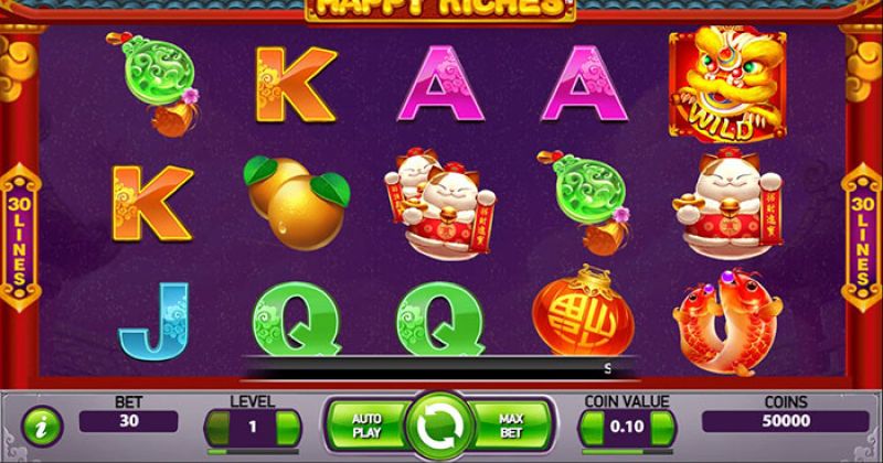 Play in Happy Riches online from NetEnt for free now | NZ-casino.online
