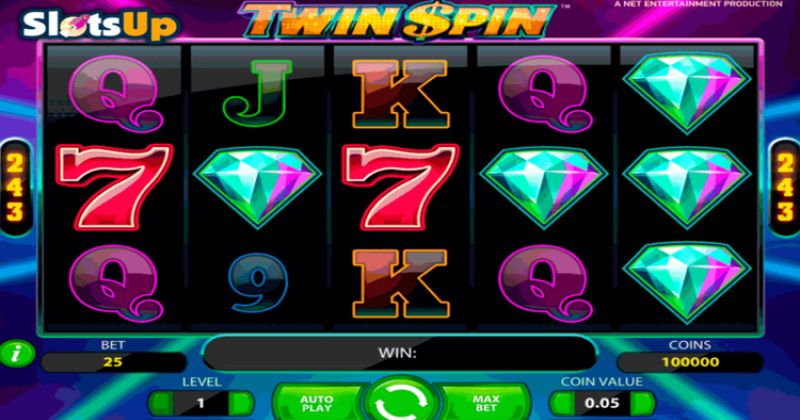 Play in Twin Spin slot online from NetEnt for free now | NZ-casino.online