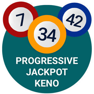 Online keno progressive jackpot type